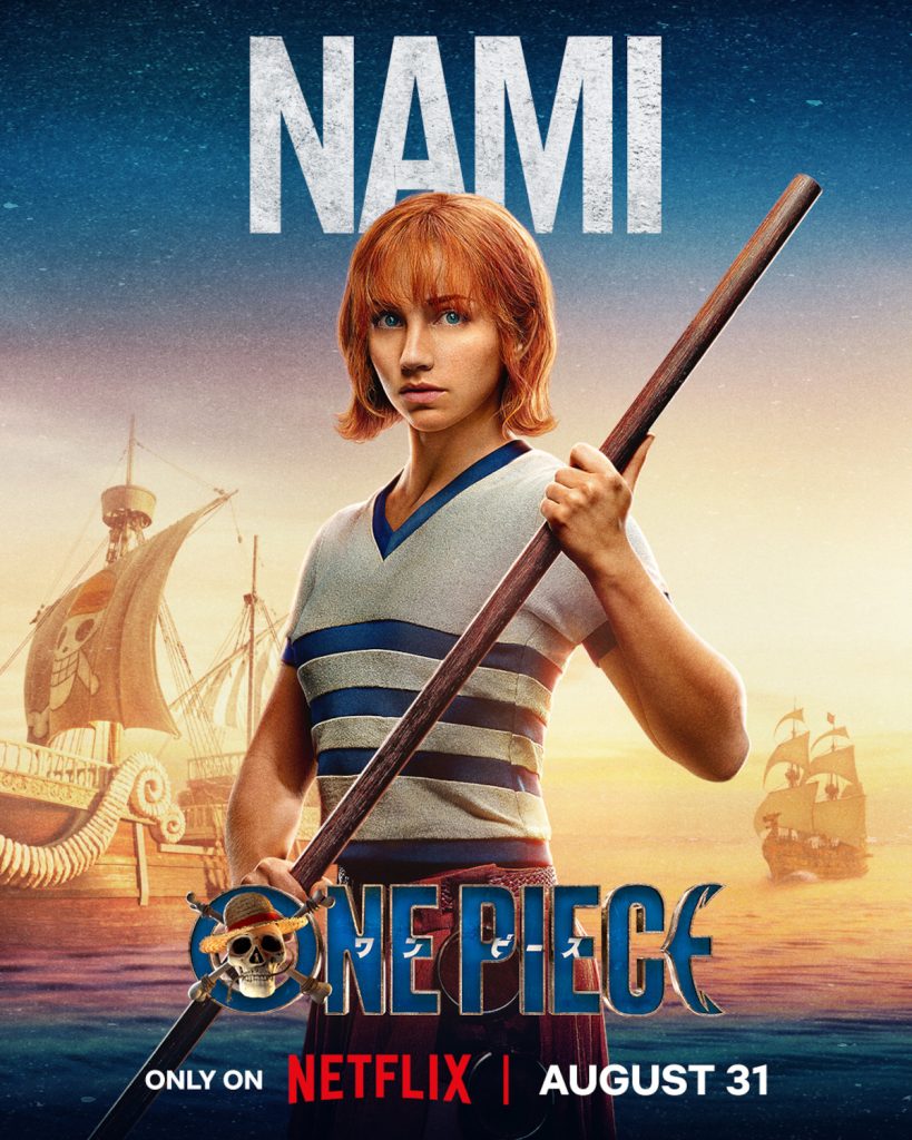 Netflix's One Piece Nami poster.