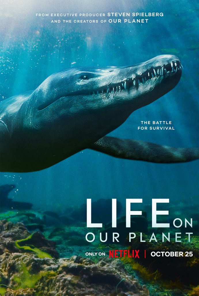 Netflix's Life on Our Planet Underwater key art.