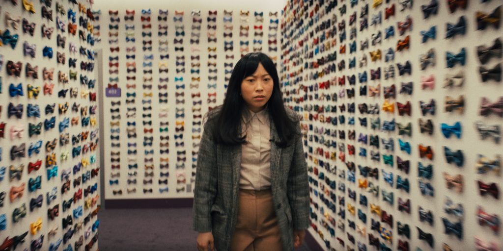 Awkwafina as Anne Yum in 20th Century Studios' QUIZ LADY, exclusively on Hulu