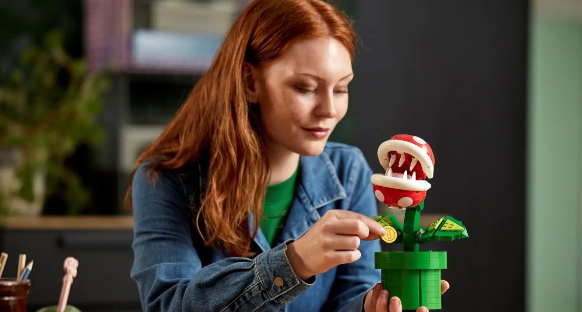 LEGO: Super Mario Piranha Plant Is Ready To Pop Up Into Your Collection