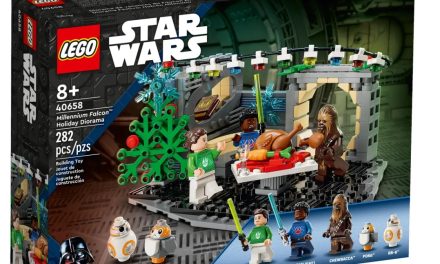 Star Wars: Millennium Falcon Holiday Diorama LEGO Set Coming Soon