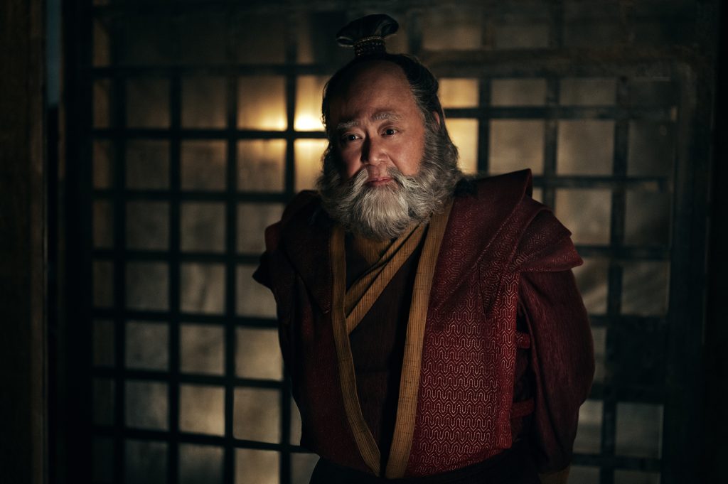 Netflix's Avatar: The Last Airbender Iroh first look image.