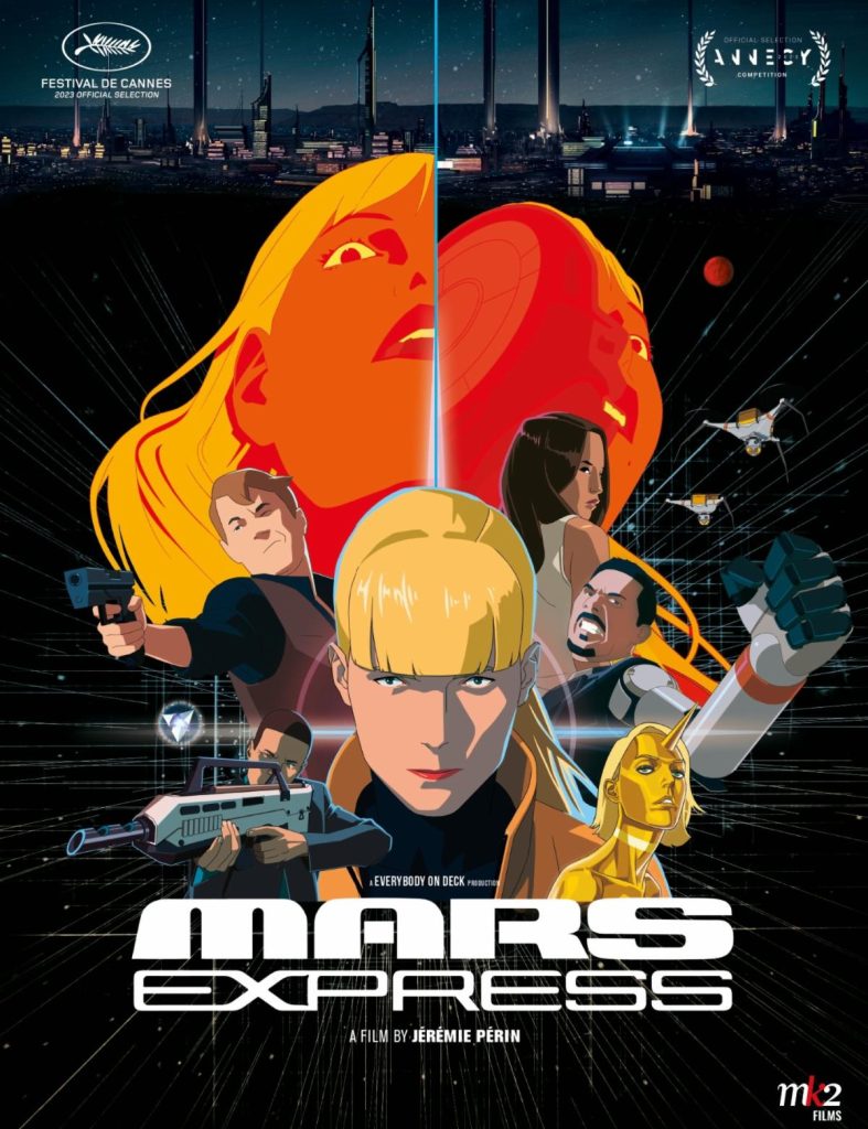 Mars Express poster.