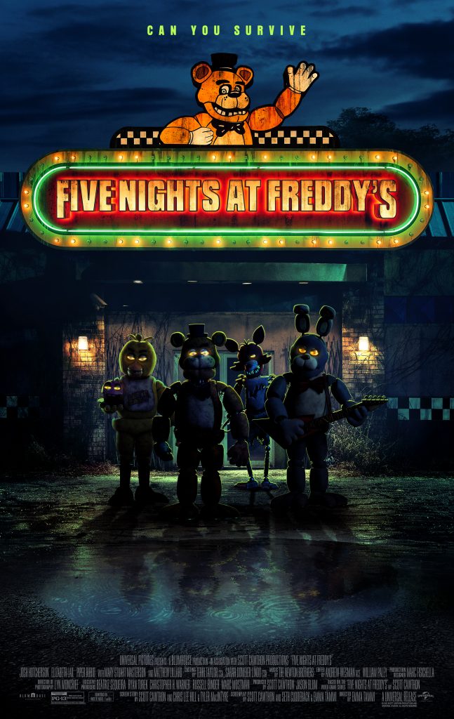 Five Nights at Freddy's final poster.