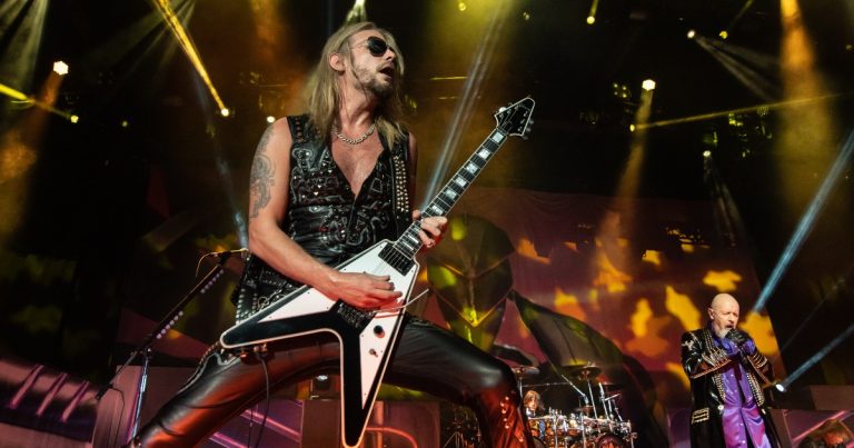 Richie Faulkner of Judas Priest