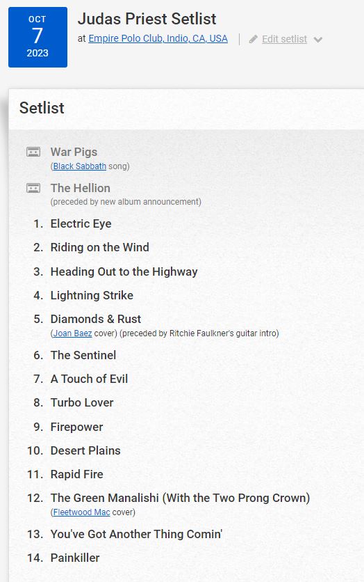Judas Priest Announce New Album 'Invincible Shield' at Power Trip
