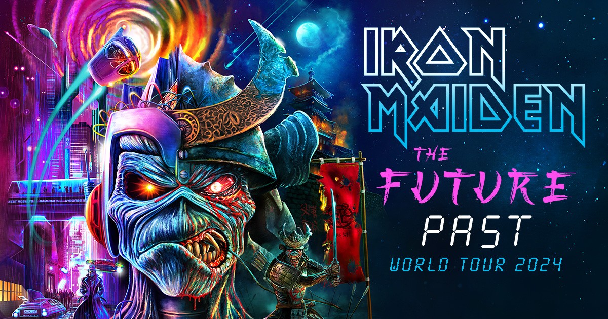 Iron Maiden Announce US, Canadian, And South American The Future Past 2024 Tour Dates