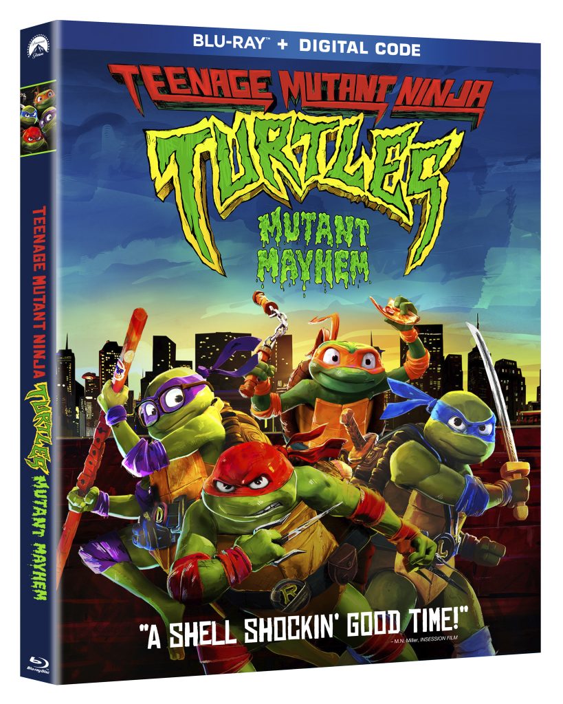 Teenage Mutant Ninja Turtles: Mutant Mayhem Blu-ray + Digital Code.