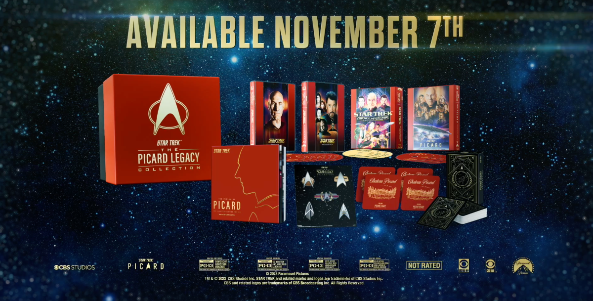‘The Picard Legacy Collection’ Brings Everything Featuring Captain Jean-Luc Picard To Blu-ray