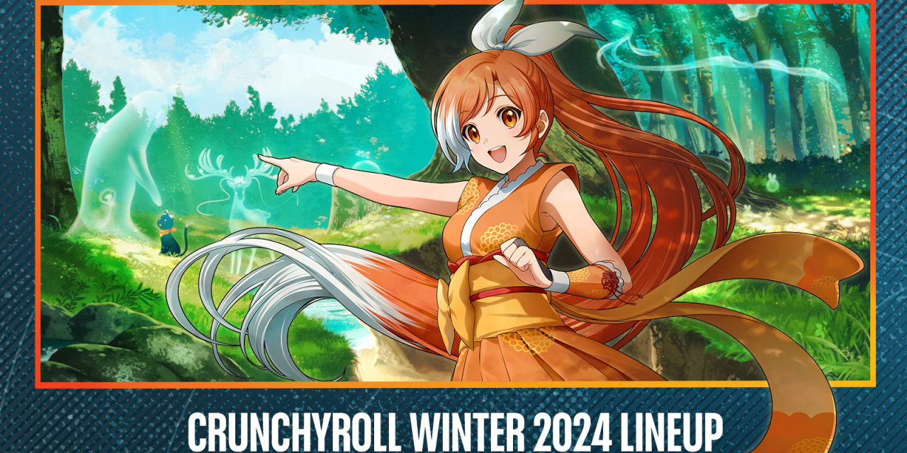 Crunchyroll Announces Winter 2024 Anime Season Lineup That Hashtag Show   Crunchyroll Hime Winter 2024 Lineup Announcement Alt  1280x640 