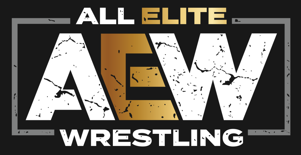 AEW title card