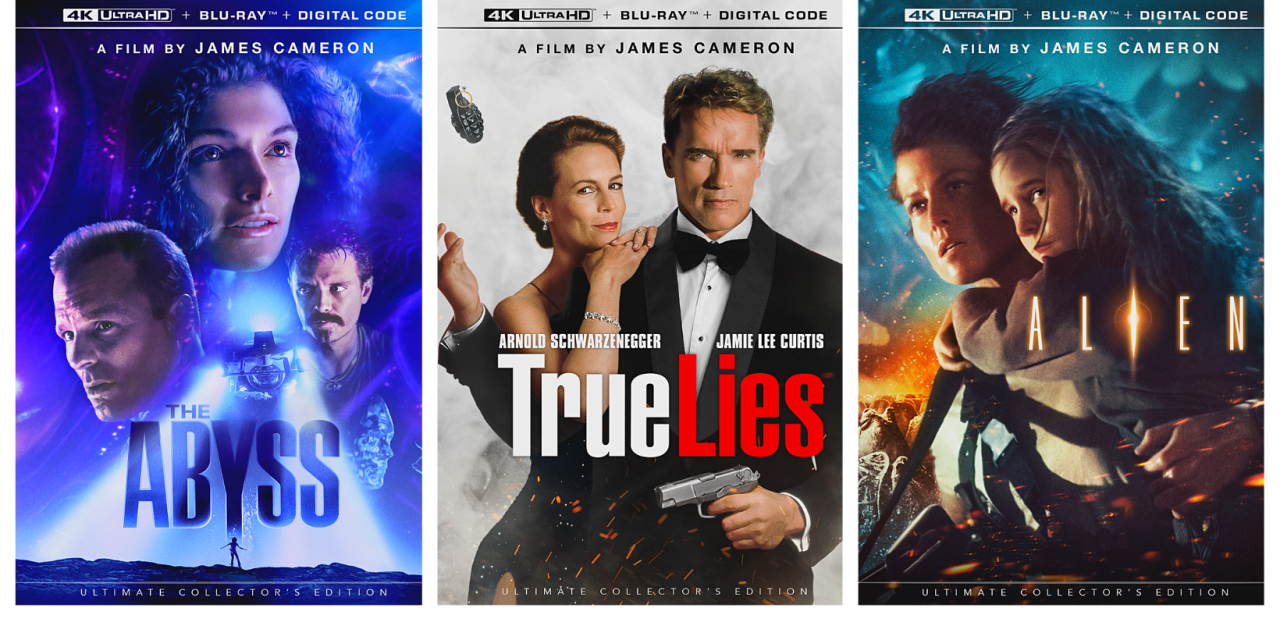 ‘The Abyss’, ‘Aliens’, & ‘True Lies’ Are All Available For Pre-Order On 4K UHD