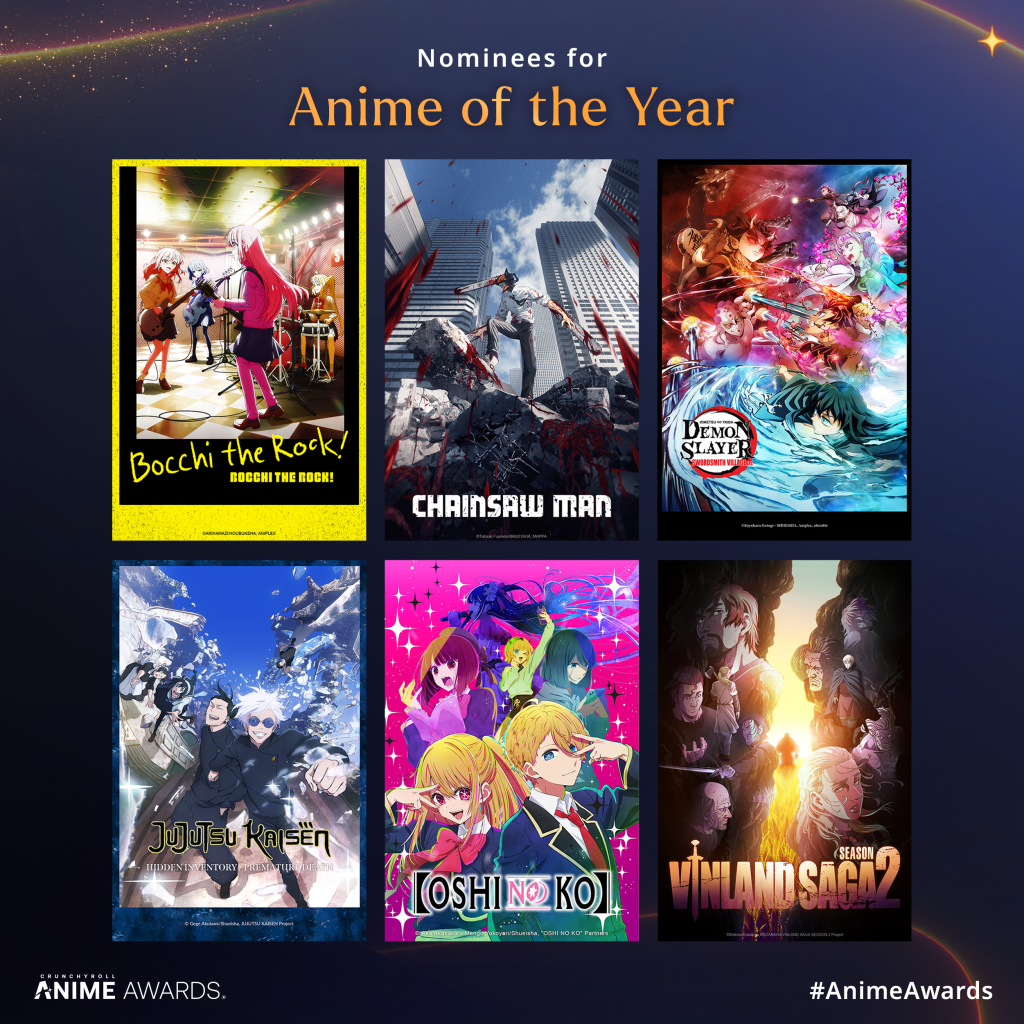 Crunchyroll 2024 Anime Awards Anime of the Year art.