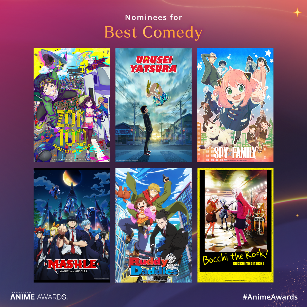 Crunchyroll 2024 Anime Awards Best Comedy.