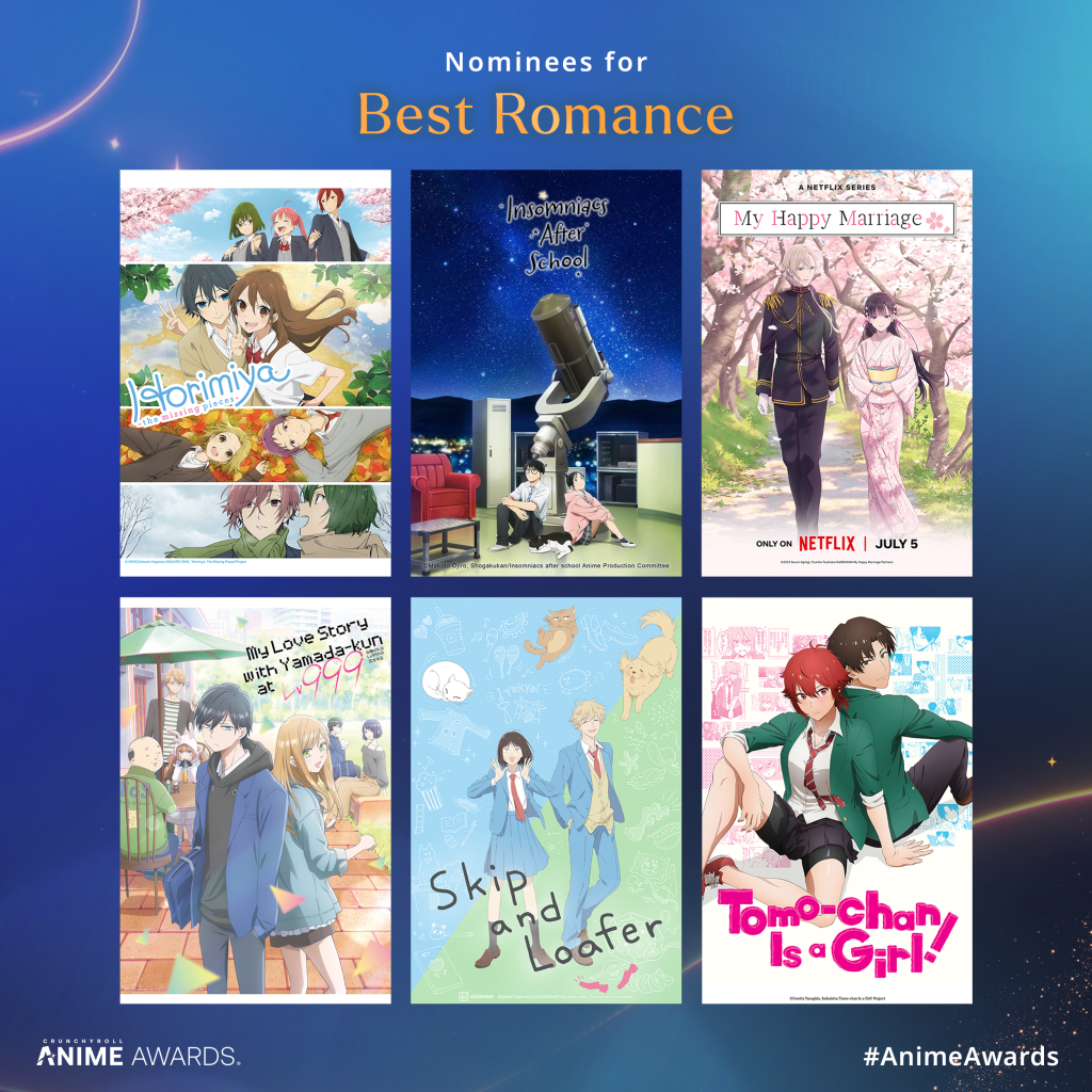 Crunchyroll 2024 Anime Awards Best Romance.