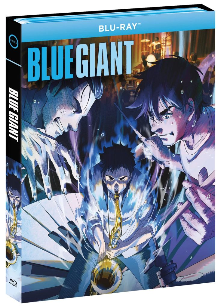 Blue Giant Blu-ray 3D box art.