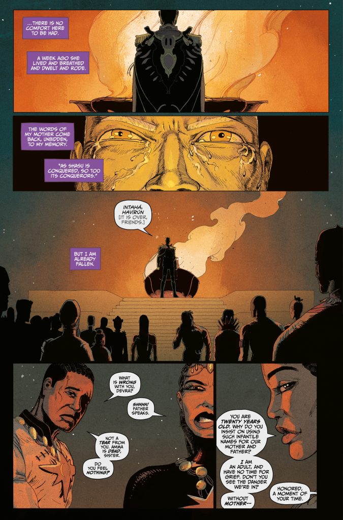 Rebel Moon: House of the Blood-Axe #1 preview page 4.