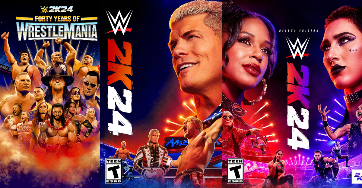 WWE 2K24 Adds New WrestleMania Showcase Mode And Forty Years Of WrestleMania Edition
