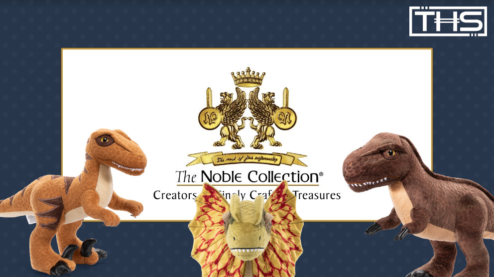 Jurassic Park Plush Collection Available Now At The Noble Collection
