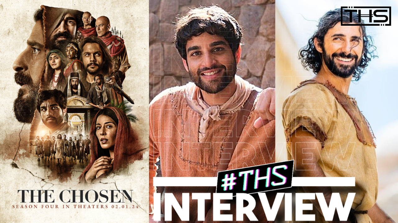 Paras Patel and Noah James talk Season 4 of The Chosen! [INTERVIEW ...