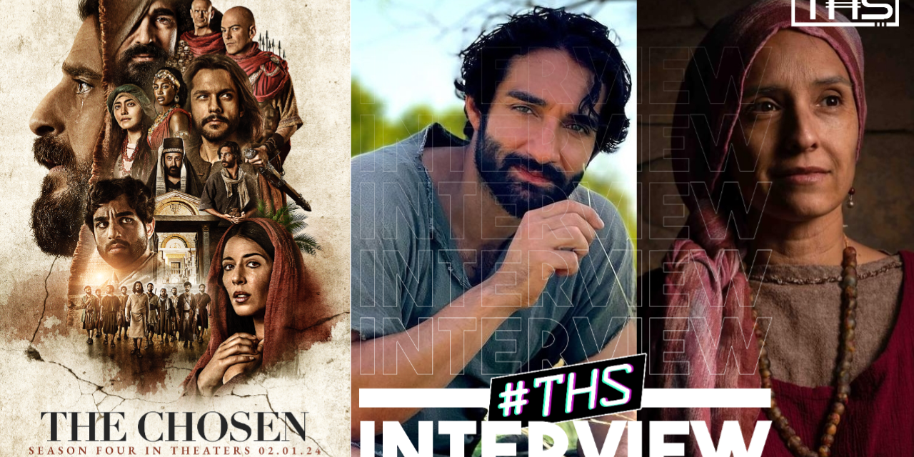 Vanessa Benavente and Abe Bueno-Jallad Discuss Season 4 of The Chosen [INTERVIEW]