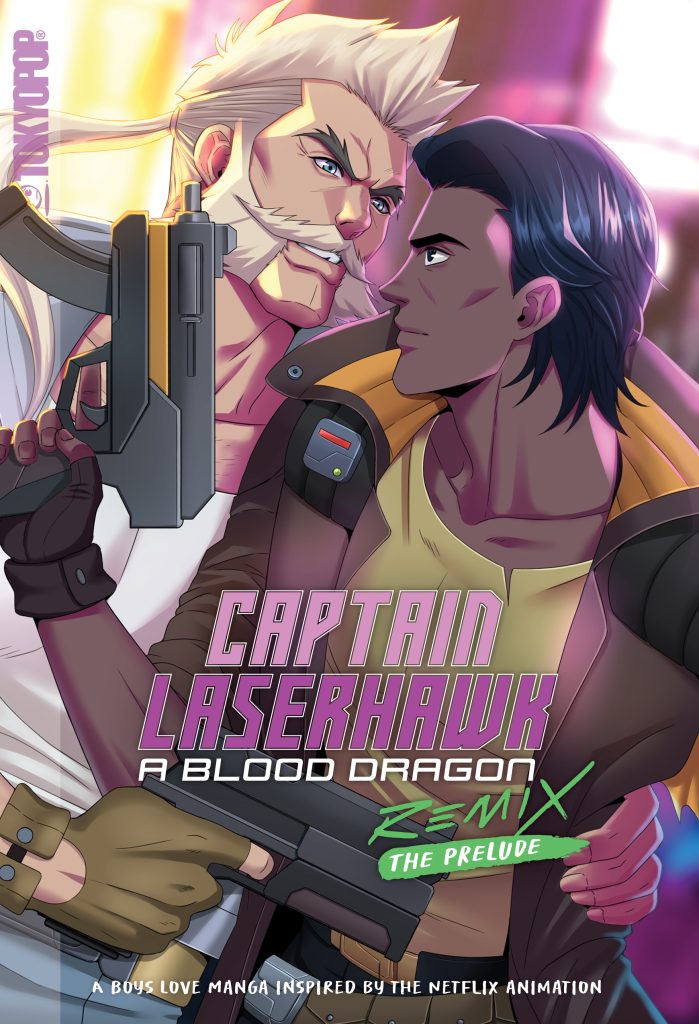 CAPTAIN LASERHAWK: A BLOOD DRAGON REMIX - CRUSHING LOVE cover art.