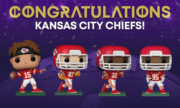 Kansas City Chiefs Funko Pop! Super Bowl Champions 4-Pack Available For Pre-Order