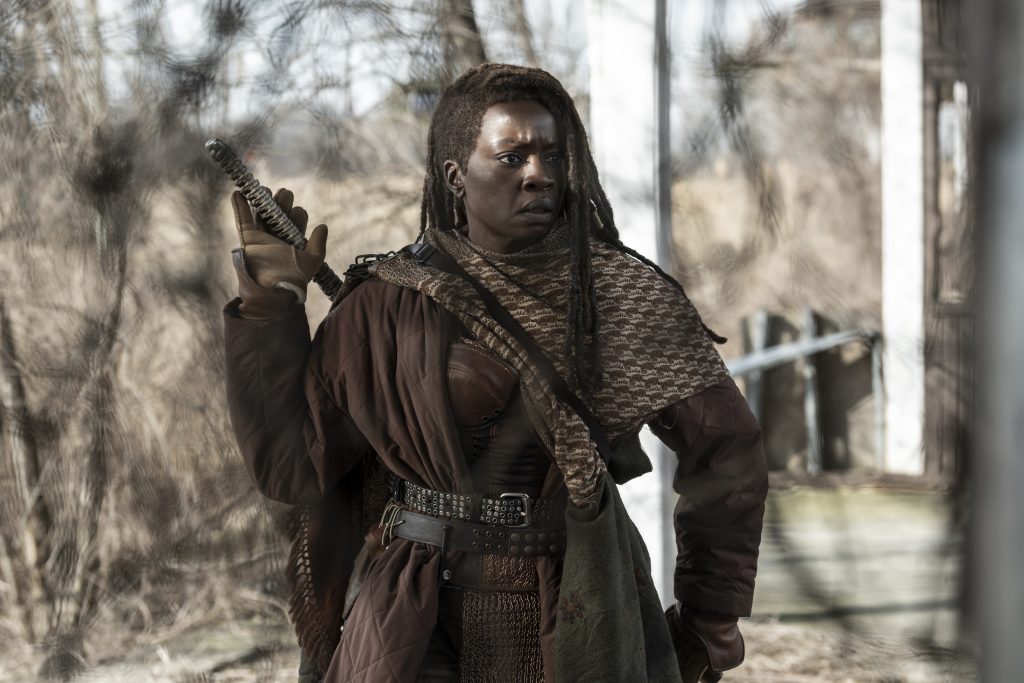 Danai Gurira as Michonne - The Walking Dead: The Ones Who Live - Season 1, Episode 1 - Photo Credit: Gene Page/AMC