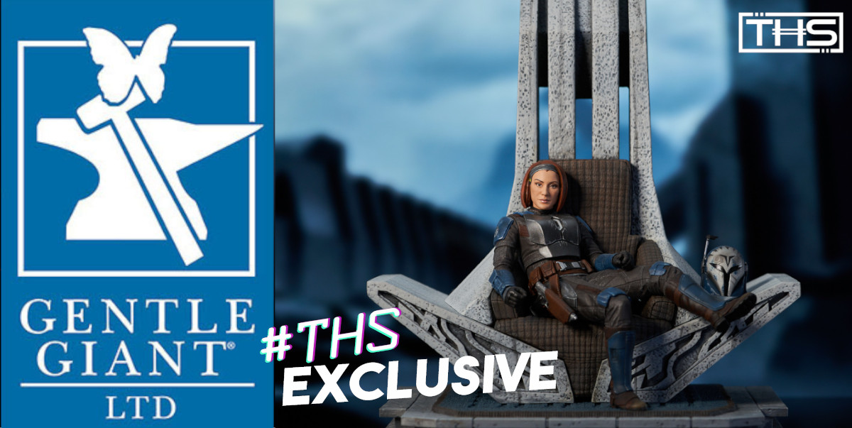Star Wars: The Mandalorian Bo-Katan on Throne Premier Collection From Gentle Giant Ltd. [Exclusive First Look]