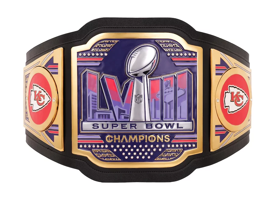 WWE Legacy Title Belt for the Kansas City Chiefs