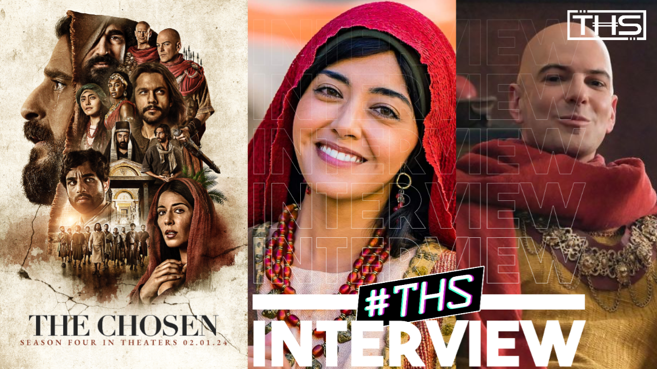Yasmine AlBustami and Brandon Potter discuss The Chosen Season 4