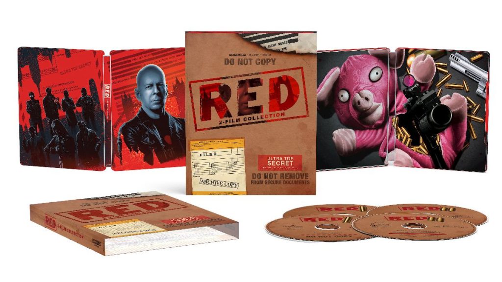 RED 2-film collection 4K UHD SteelBook 