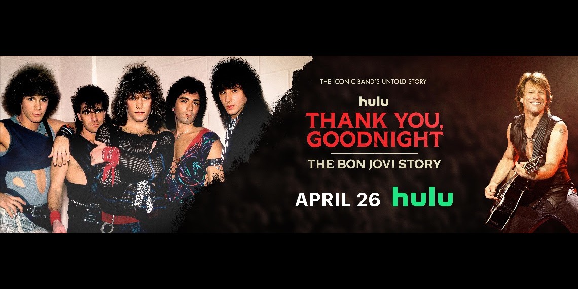 Bon Jovi Like You’ve Never Seen Them: ‘Thank You, Goodnight: The Bon Jovi Story’ Heads To Hulu [Trailer]