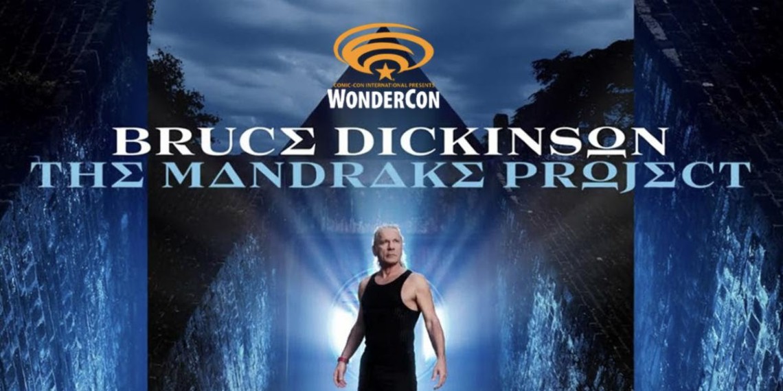 Bruce Dickinson To Make His First US Comic Convention Appearance For ‘The Mandrake Project’ At Wondercon