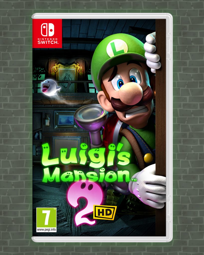 Luigi's Mansion 2 HD EU box art.