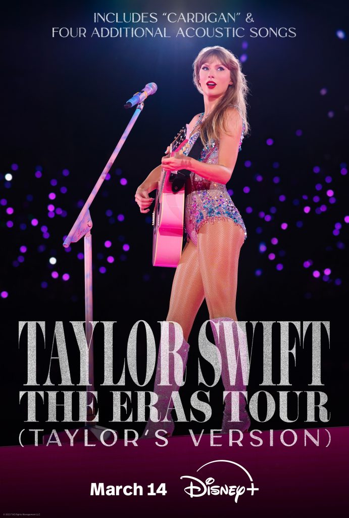 Taylor Swift: The Eras Tour (Taylor's Version) Disney+ poster