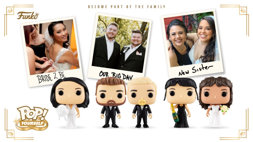 Say I Do with Funko's Pop Yourself Wedding Accessories