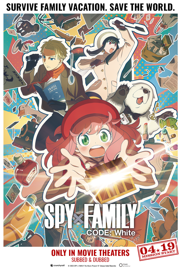SPY x FAMILY CODE: White theatrical release poster.