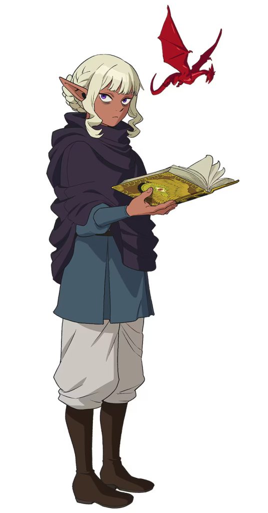 Delicious in Dungeon season 2 Thistle character visual.