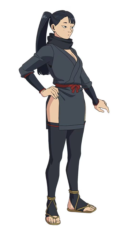 Delicious in Dungeon season 2 Hien character visual.
