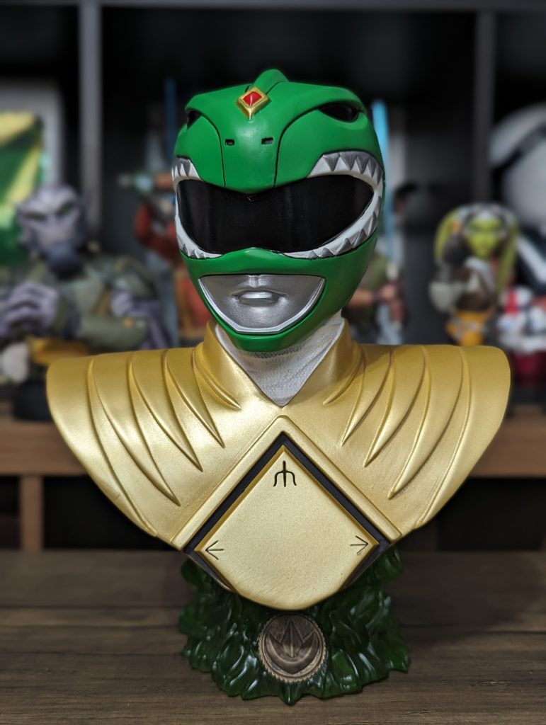 MMPR Green Ranger Legends In 3D Bust From Diamond Select Toys [Review]