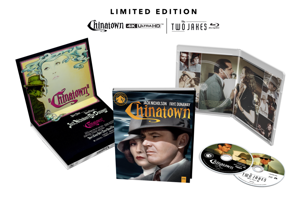 Chinatown Blu-ray And 4K Disc Art Packaging