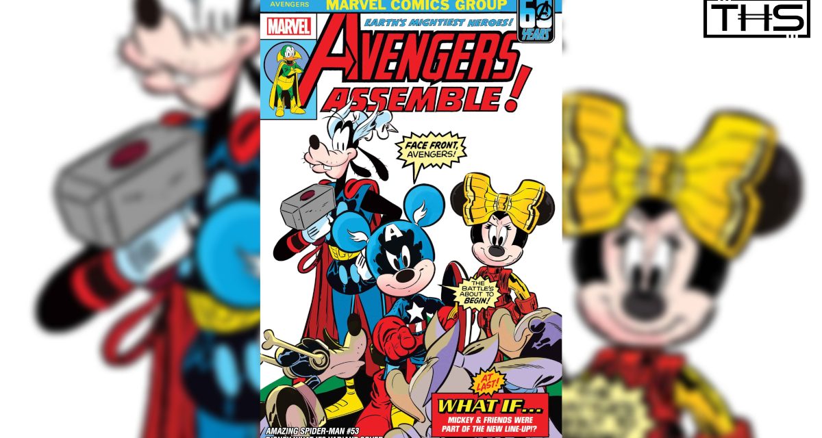 Mickey And Friends Pay Homage To Iconic Avengers & X-Men Comic Covers