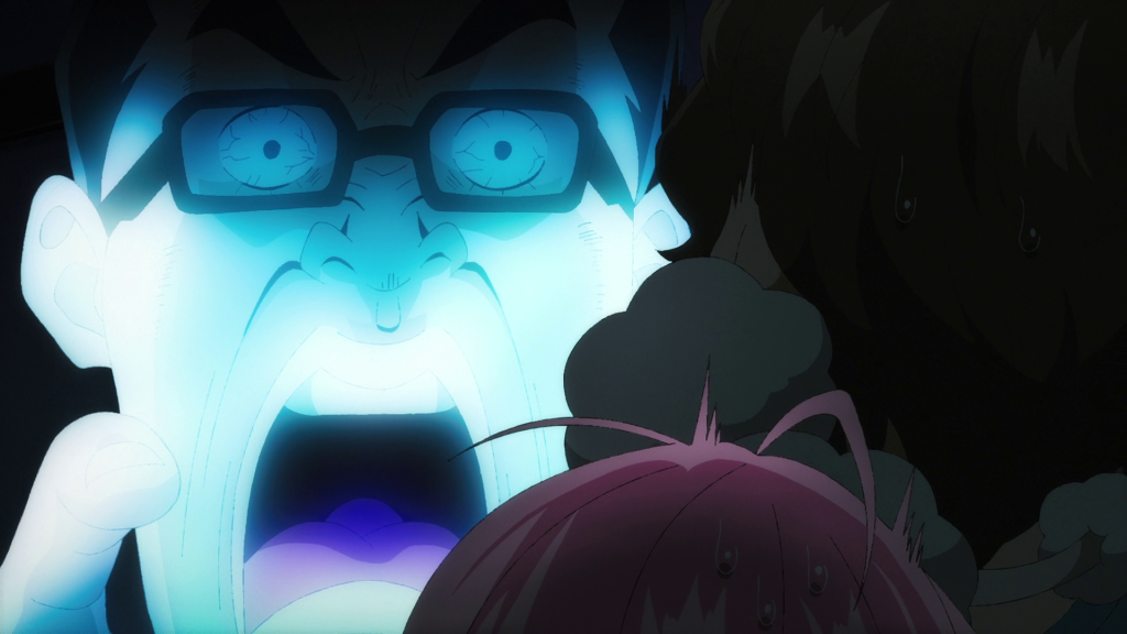 Astro Note Ep. 4 screenshot showing Tomihiro Wakabayashi playing ghost.