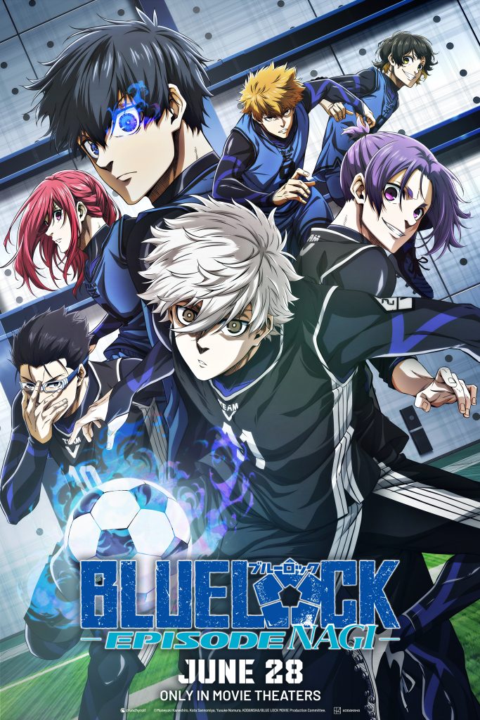 Blue Lock The Movie -Episode Nagi- NA key visual.