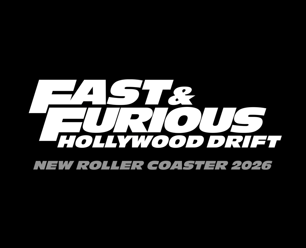 Fast & Furious: Hollywood Drift ride logo from Universal Studios