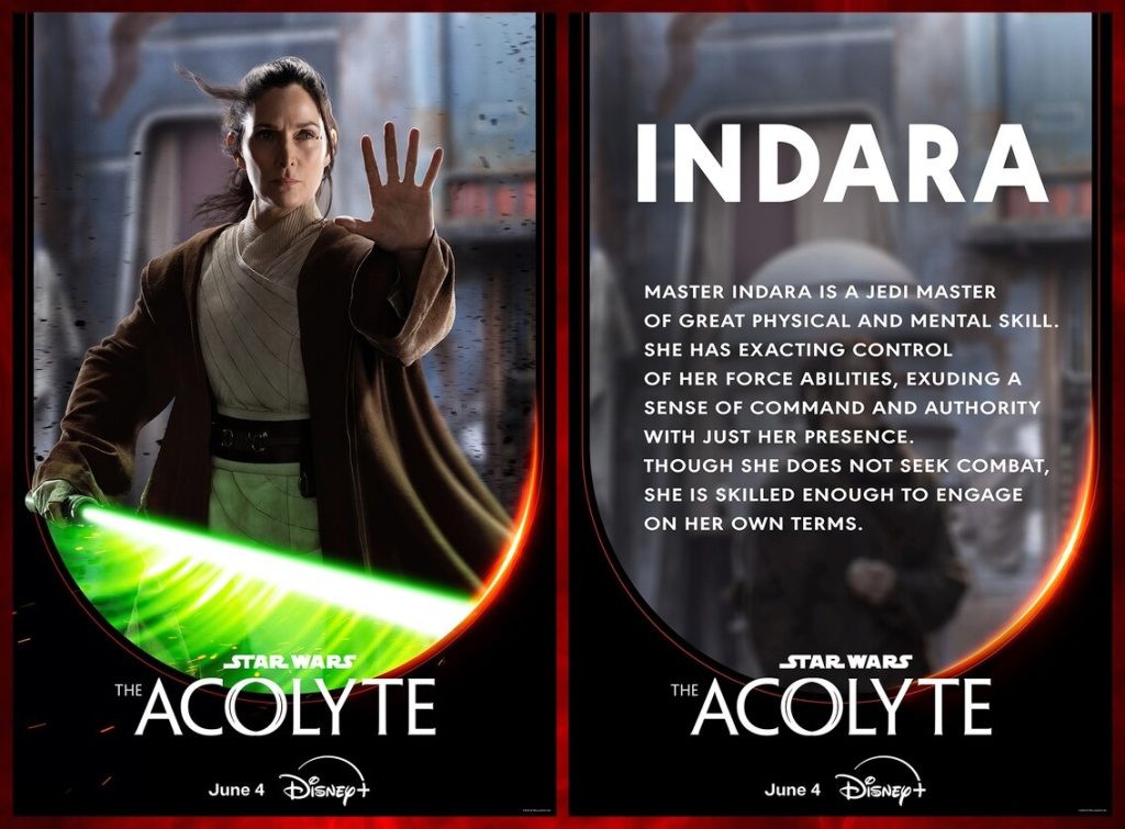 The Acolyte; Indara; Carrie-Ann Moss