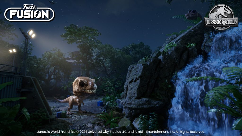 Jurassic World in Funko Fusion. 