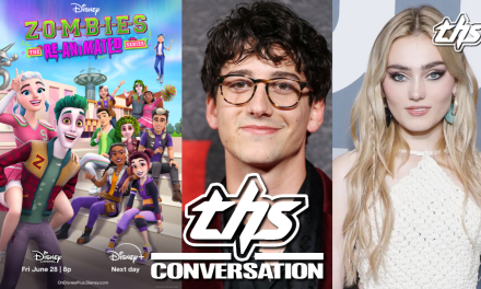 ZOMBIES RE-ANIMATED SERIES: Meg Donnelly and Milo Manheim | THS Interview