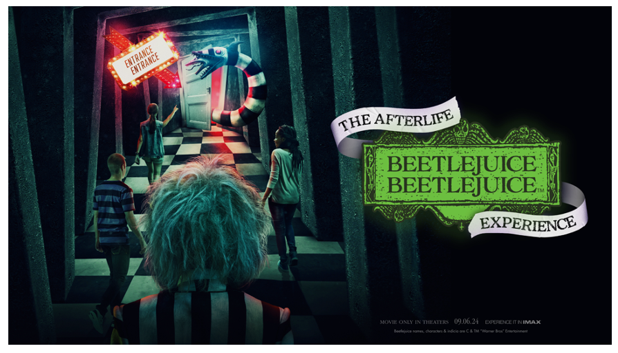 BEETLEJUICE BEETLEJUICE: The Afterlife Experience Coming to Los Angeles